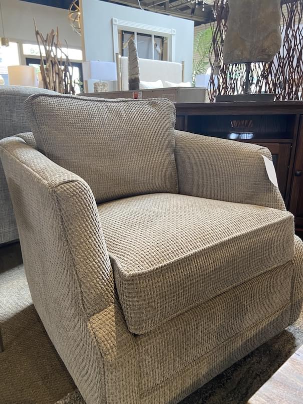 Taylor King Atticus Swivel Glide Chair at Mums Place Furniture Monterey CA