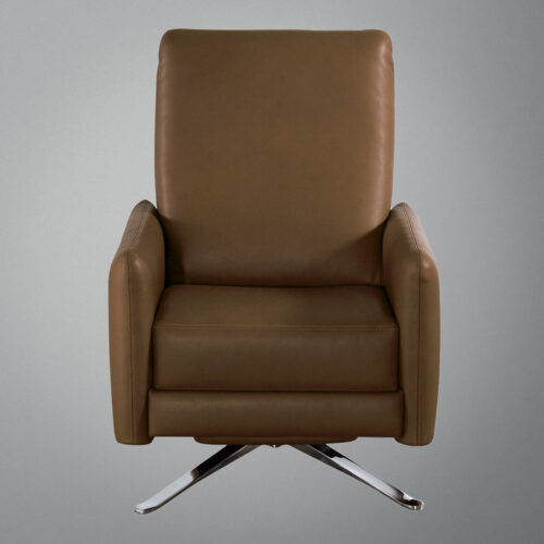 American Leather Blake Swivel Chair